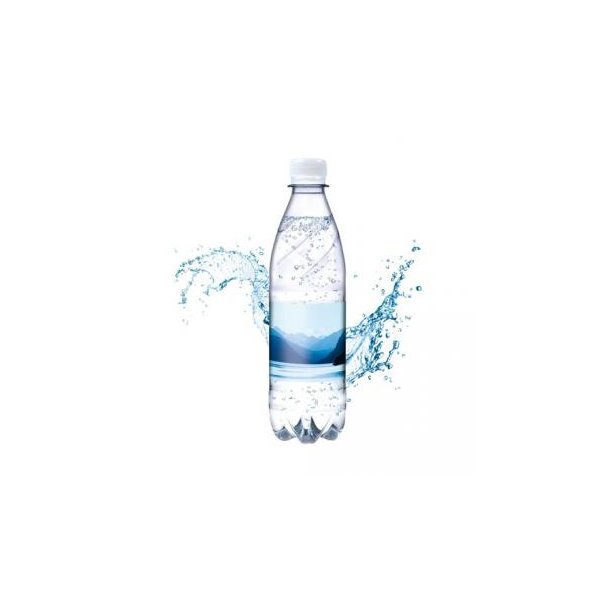 500 ml Tafelwasser spritzig (Flasche Budget) - Eco Label (außerh. Deutschlands)