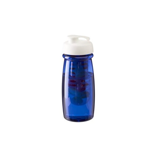 H2O Pulse® 600 ml Sportflasche mit Klappdeckel und Infusor