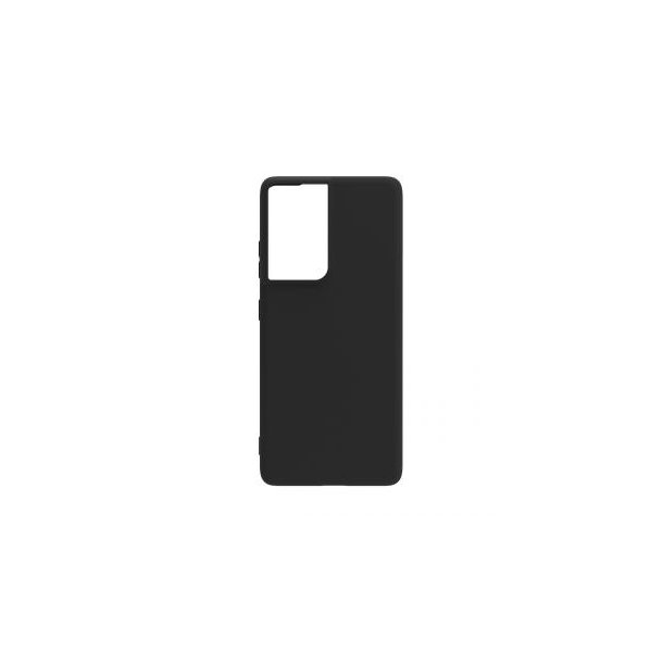 Handy Hülle Galaxy™ S21 Ultra Monkey Soft Slim Case TPU Silikon, matt schwarz