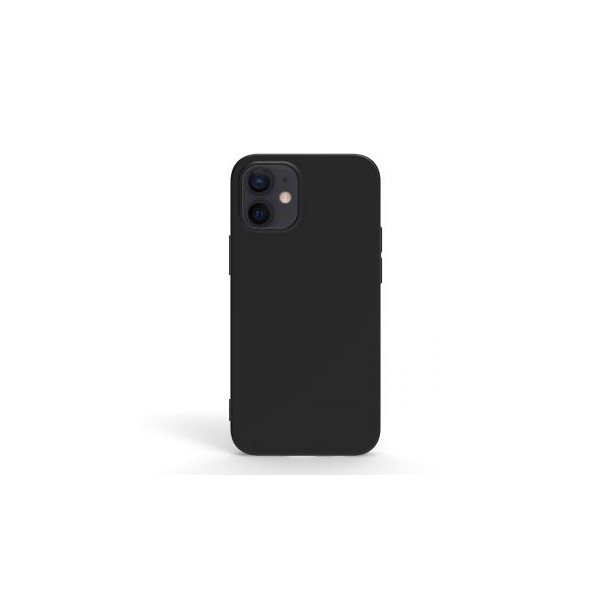 Handy Hülle iPhone™ 12/12 pro Monkey Soft Slim Case TPU Silikon, matt schwarz