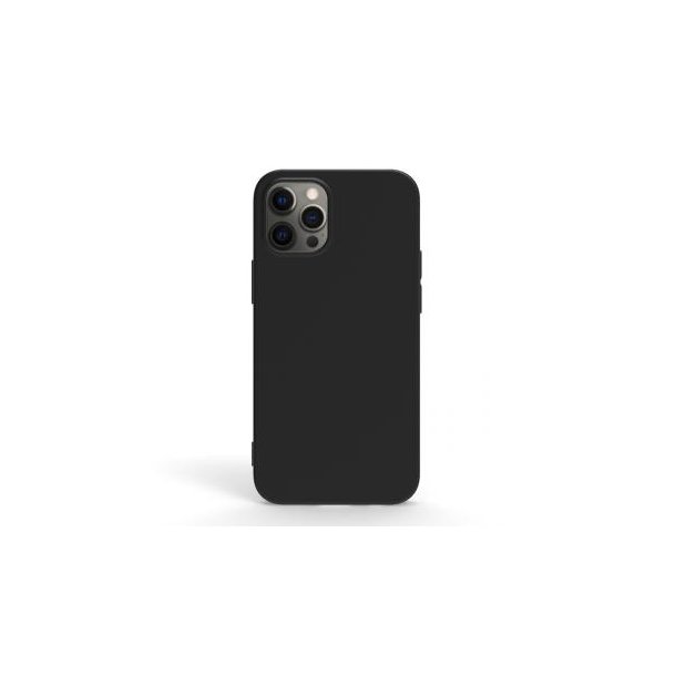 Handy Hülle iPhone™ 12 pro max Monkey Soft Slim Case TPU Silikon, matt schwarz