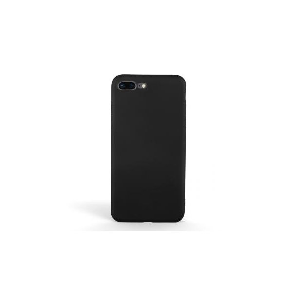 Handy Hülle iPhone™ 7 plus/8 plus Monkey Soft Slim Case TPU Silikon, matt schwarz