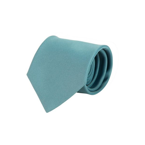 Krawatte, 100% Polyester Satin, uni, matt