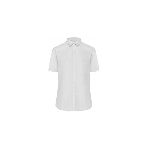 Ladies\' Shirt Shortsleeve Oxford - Klassisches Shirt aus pflegeleichter Mischqualität