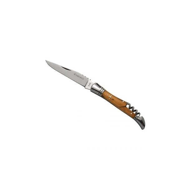 Laguiole-Taschenmesser mit korkenzieher, 11 cm, wacholderholzgriff