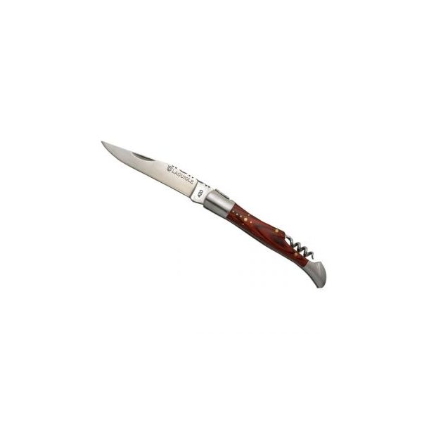 Laguiole-Taschenmesser mit korkenzieher, 12 cm, staminaholzgriff