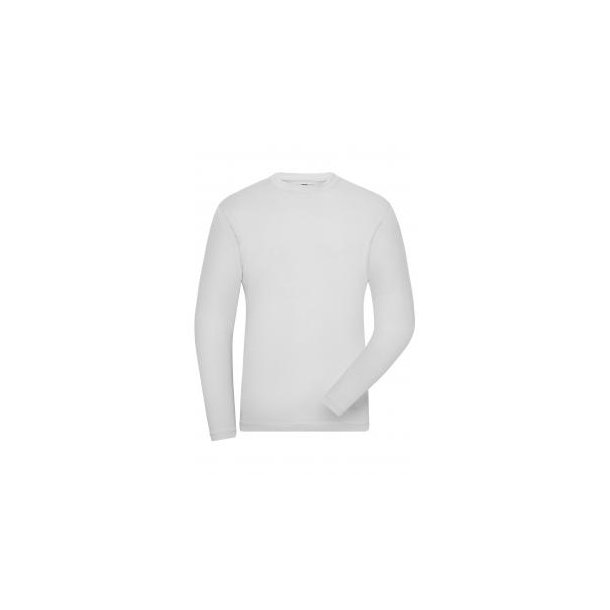 Men\'s BIO Stretch-Longsleeve Work - SOLID - - Langarm Shirt aus weichem Elastic-Single-Jersey