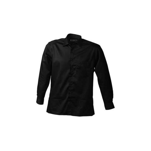 Men\'s Business Shirt Long-Sleeved - Bügelleichtes, modisches Herrenhemd