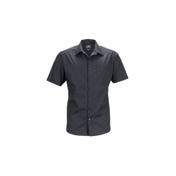 Men\'s Business Shirt Short-Sleeved - Klassisches Shirt aus strapazierfähigem Mischgewebe