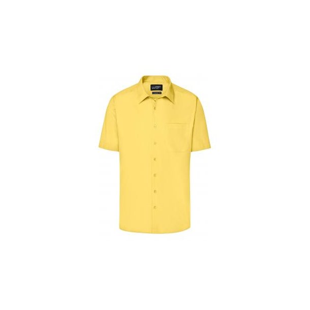 Men\'s Business Shirt Short-Sleeved - Klassisches Shirt aus strapazierfähigem Mischgewebe