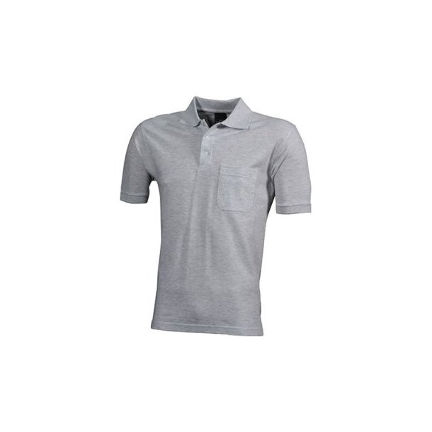 Men\'s Polo Pocket - Klassisches Poloshirt mit Brusttasche