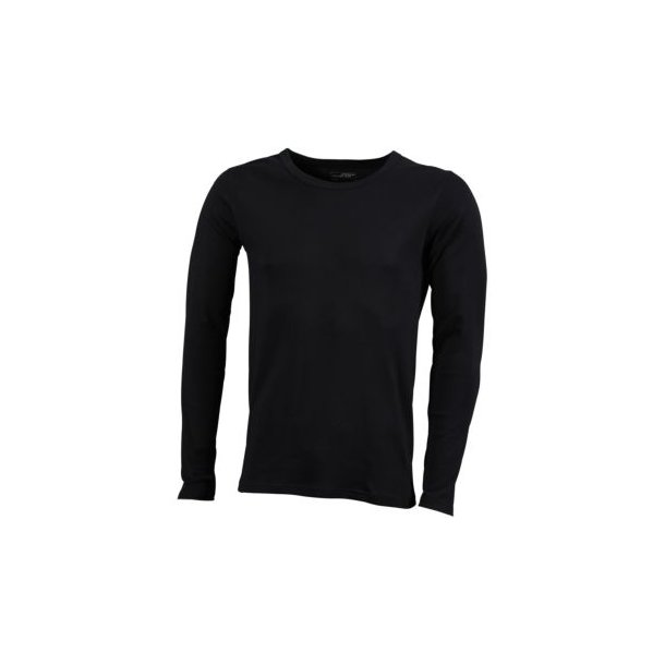 Men\'s Shirt Long-Sleeved - Komfort T-Shirt aus weicher, dehnbarer Baumwolle