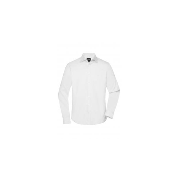 Men\'s Shirt Longsleeve Herringbone - Klassisches Shirt aus pflegeleichter Mischqualität