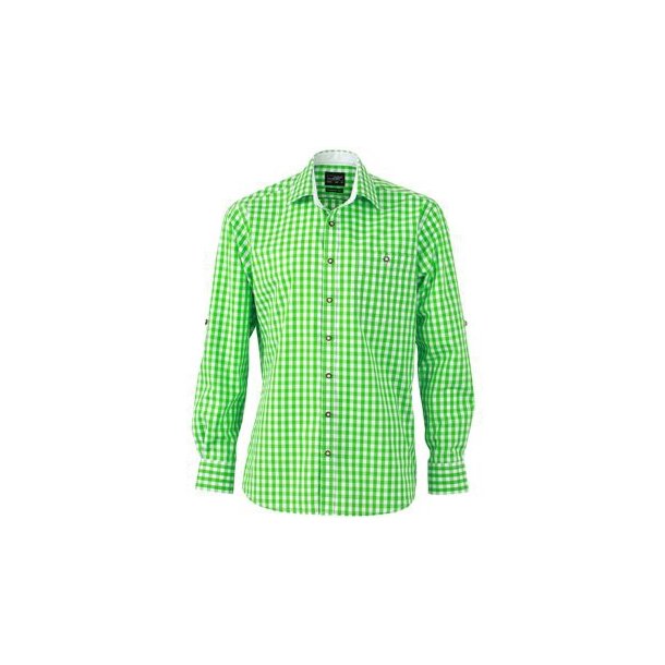 Men\'s Traditional Shirt - Damen-Bluse und Herren-Hemd im klassischen Trachtenlook