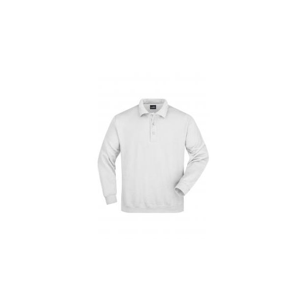 Polo-Sweat Heavy - Klassisches Komfort Polo-Sweatshirt