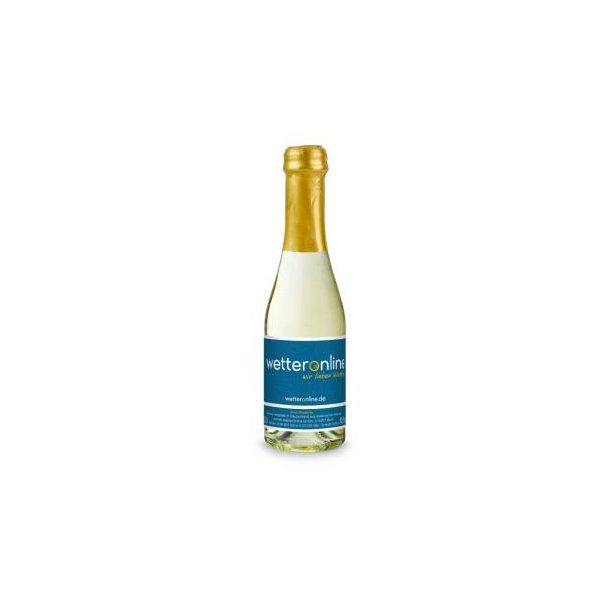 Promo Secco Piccolo - Flasche klar - Kapselfarbe Gold, 0,2 l
