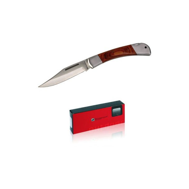 Schwarzwolf outdoor® JAGUAR 12,5cm Taschenmesser mit Holzgriff