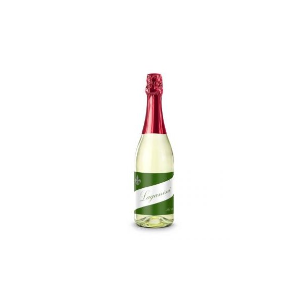 Sekt Cuvée - Flasche klar - Kapselfarbe Rot, 0,75 l