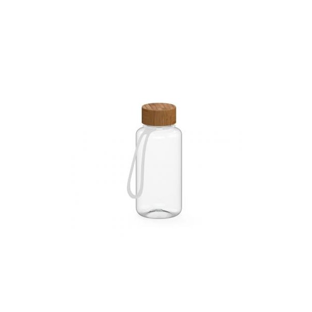Trinkflasche "Natural" klar-transparent inkl. Strap 0,7 l