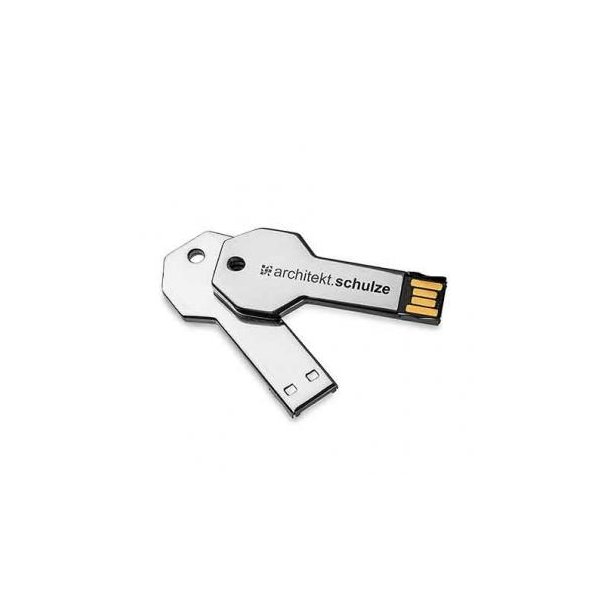 USB Stick Close 128 GB silber