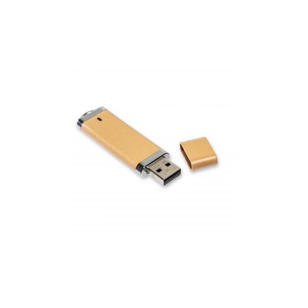 USB Stick Elegant Eco Dummy braun