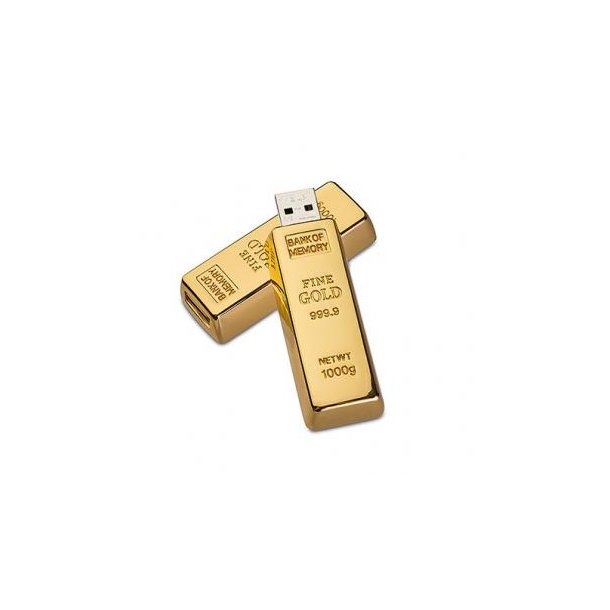 USB Stick Goldbarren Dummy gold