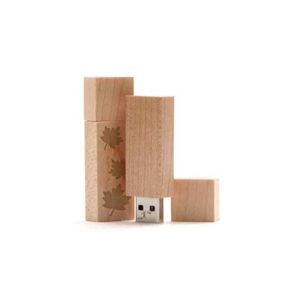 USB Stick Holz Dummy Ahornholz