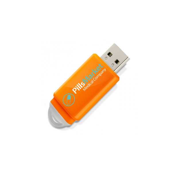USB-Stick Slider 1 GB Orange PMS151