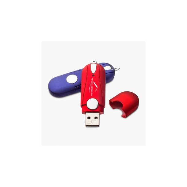 USB Stick Space Rubber Dummy rot