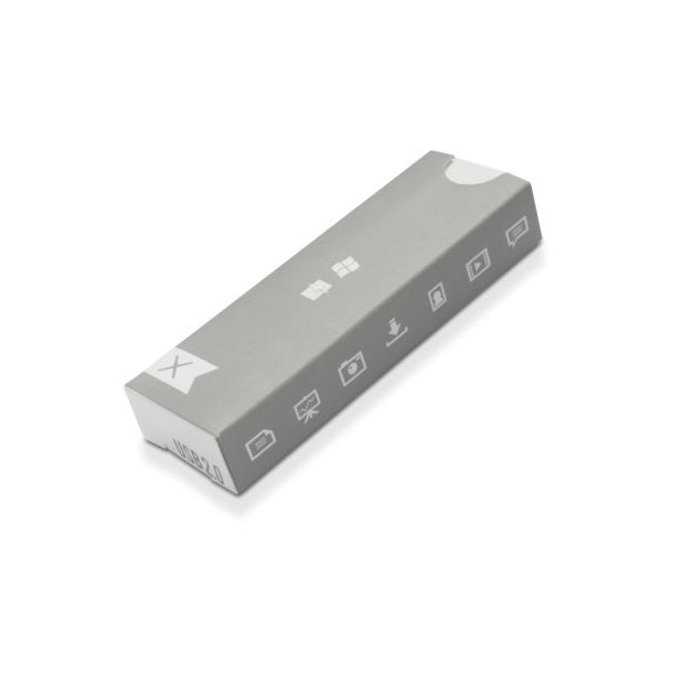 USB-Stick Versa 16 GB Silber matt