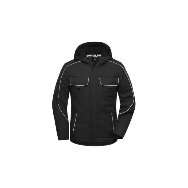 Workwear Softshell Padded Jacket - SOLID - - Professionelle Softshelljacke mit warmem Innenfutter und hochwertigen Details im cleanen Look