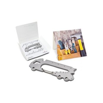 Geschenkartikel / Präsentartikel: ROMINOX® Key Tool Truck / LKW (22 Funktionen) im Motiv-Mäppchen Werkzeug