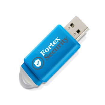 USB-Stick Slider 32 GB Blau PMS300